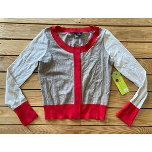 NWT PRESS Long Sleeve Button Up Pullover Cardigan